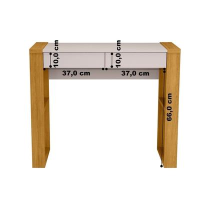 Imagem de Escrivaninha Mesa Escritório 100% MDF 91cm Brisa