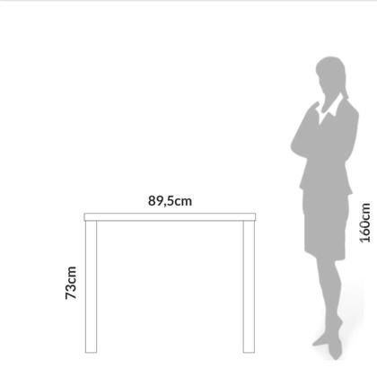 Imagem de Escrivaninha Mesa Escritório 100% Mdf Industrial
