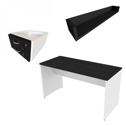 Imagem de Escrivaninha Mesa Escritório 100cmx47cm 15mm