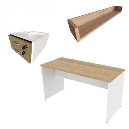 Imagem de Escrivaninha Mesa Escritório 100cmx47cm 15mm