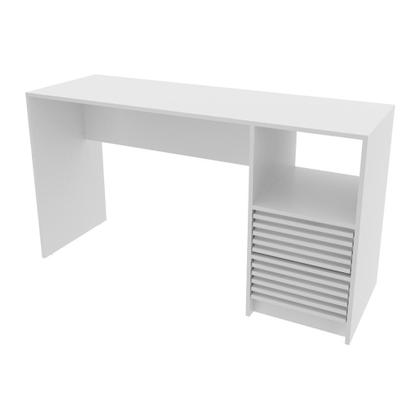 Imagem de Escrivaninha/Mesa Escritório 135,8cm 2 Gavetas e Nicho Multimóveis CR25262