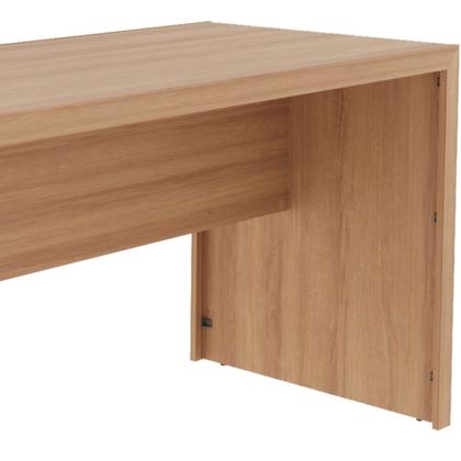Imagem de Escrivaninha Mesa Escritorio 180 cm ME4185 Amendoa Tecno Mobili