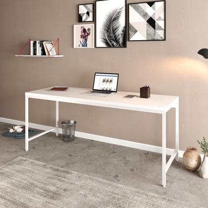 Imagem de Escrivaninha Mesa Escritório 180cm Estilo Industrial Diretor Active Yescasa