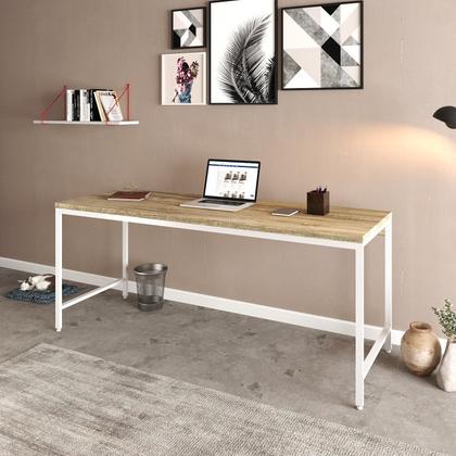 Imagem de Escrivaninha Mesa Escritório 180cm Estilo Industrial Diretor Active Yescasa