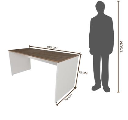 Imagem de Escrivaninha Mesa Escritório 180cmx70cm 25mm
