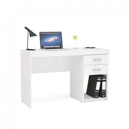 Imagem de Escrivaninha Mesa Escritório 2 Gavetas 120cm com Gaveteiro 3 Gavetas Maia