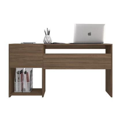 Imagem de Escrivaninha Mesa Escritório 2 Gavetas Office 121cm