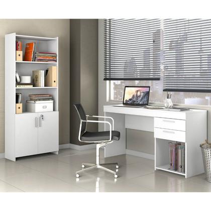 Imagem de Escrivaninha Mesa Escritório 2 Gavetas Office