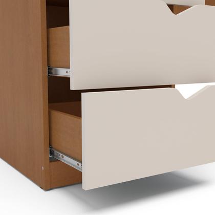 Imagem de Escrivaninha Mesa Escritório 3 Gavetas 163cm X 77cm Porto