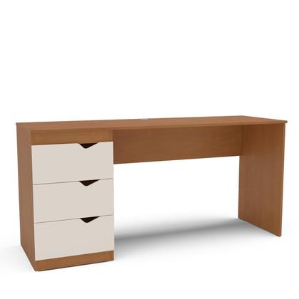 Imagem de Escrivaninha Mesa Escritório 3 Gavetas 163cm X 77cm Porto