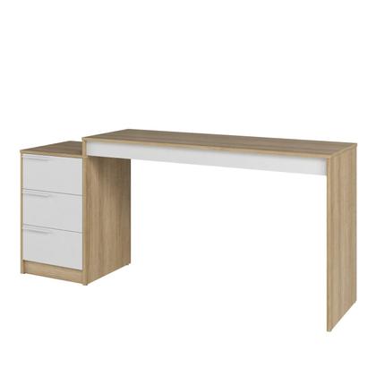 Imagem de Escrivaninha Mesa Escritório 3 Gavetas em Mdp