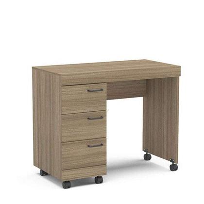 Imagem de Escrivaninha Mesa Escritório 90cm 3 Gavetas Osaka