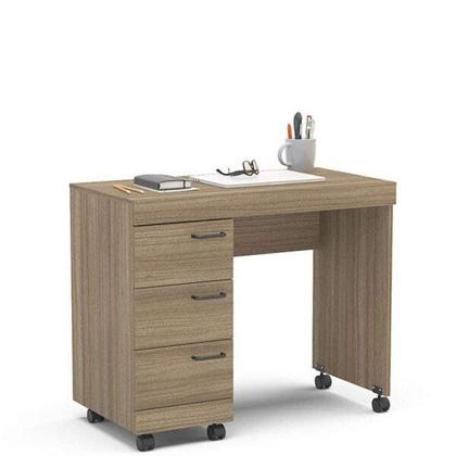 Imagem de Escrivaninha Mesa Escritório 90cm 3 Gavetas Osaka