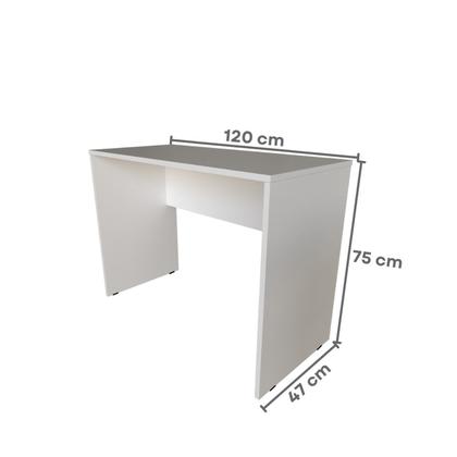 Imagem de Escrivaninha Mesa Escritório com Armário Baixo e Aéreo com Chave 200cm X 75cm Modular