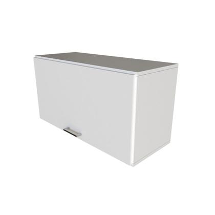 Imagem de Escrivaninha Mesa Escritório com Armário Baixo e Aéreo com Chave 200cm X 75cm Modular