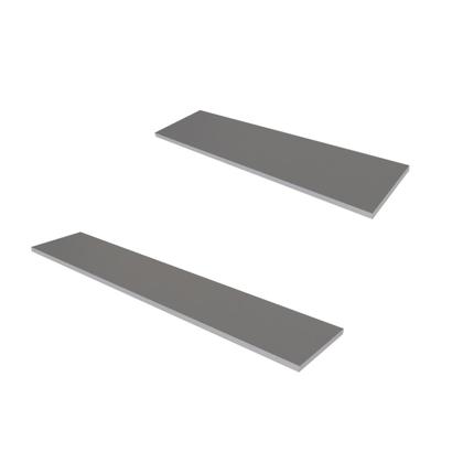 Imagem de Escrivaninha Mesa Escritório com Armários 180cm e Prateleira