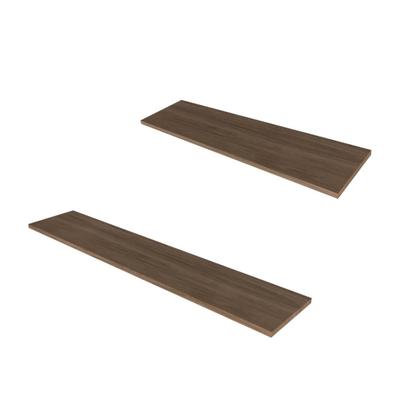 Imagem de Escrivaninha Mesa Escritório com Armários 180cm e Prateleira