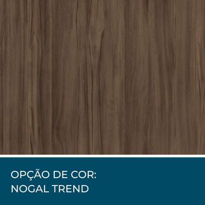 Imagem de Escrivaninha Mesa Escritório com Estante 2 Gavetas Office NT 2010