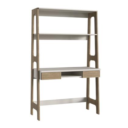 Imagem de Escrivaninha Mesa Escritório com Estante Primazzia