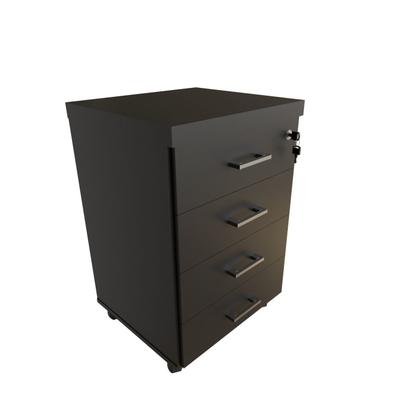 Imagem de Escrivaninha Mesa Escritório com Gaveteiro e Prateleira