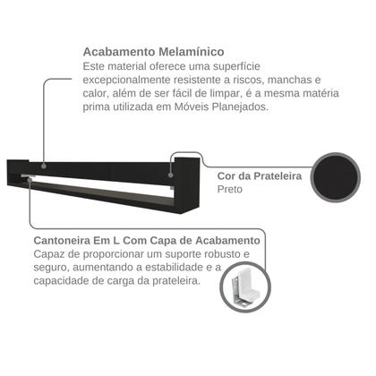 Imagem de Escrivaninha Mesa Escritório com Gaveteiro e Prateleira