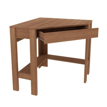 Imagem de Escrivaninha Mesa Escritório de Canto com 1 Gaveta ME4172 Espresso Móveis