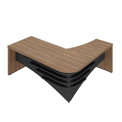 Imagem de Escrivaninha Mesa Escritório Diretor em L em Tamburato