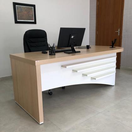 Imagem de Escrivaninha Mesa Escritório Diretor em L Tamburato e Elegante