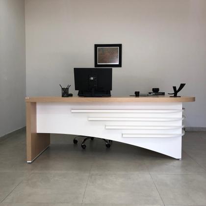 Imagem de Escrivaninha Mesa Escritório Diretor em L Tamburato e Elegante