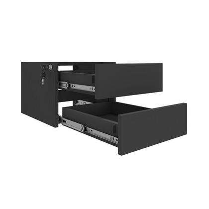 Imagem de Escrivaninha Mesa Escritório Diretor em Tamburato com 6 Gavetas