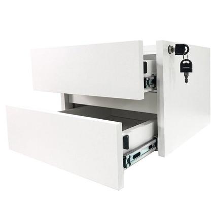 Imagem de Escrivaninha Mesa Escritório Diretor Organic com 2 Gavetas