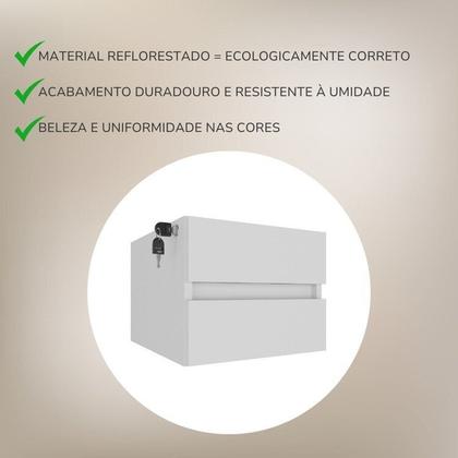 Imagem de Escrivaninha Mesa Escritório em L Diretor com Y37 5 Gavetas 180cm Freijó Com Branco