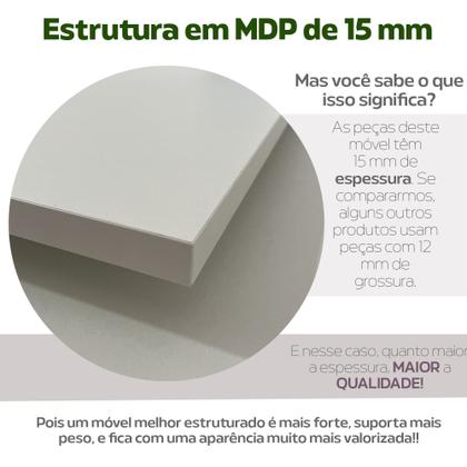 Imagem de Escrivaninha Mesa Escritório Ergonômica e Atemporal em L com 8 Nichos para Armazenamento Nero