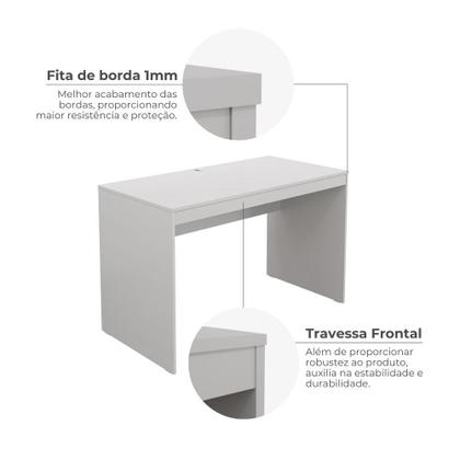 Imagem de Escrivaninha Mesa Escritório Mesa Cáli Office Estudo