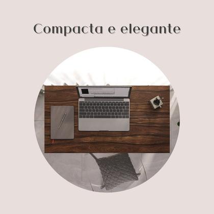 Imagem de Escrivaninha Mesa Escritório Moderna 1 Gaveta Pés Angulares