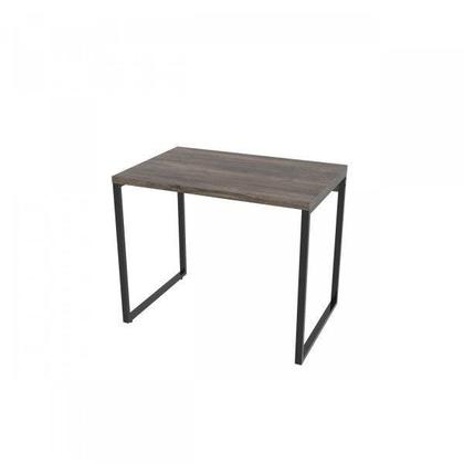 Imagem de Escrivaninha Mesa Escritório Office Estilo Industrial 90cm Kuadra