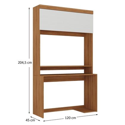 Imagem de Escrivaninha Mesa Escritório para Computador Viena 1 Porta Espresso Móveis