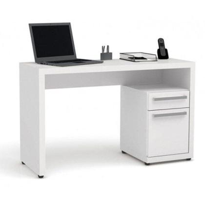 Imagem de Escrivaninha Mesa Escritório para Notebook com Armário S970