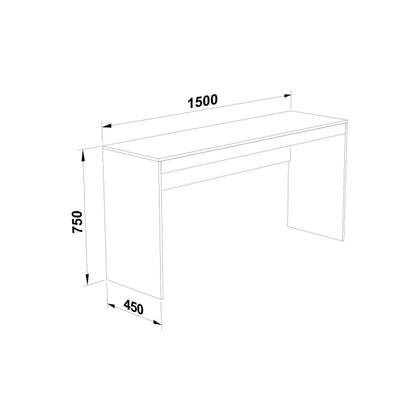 Imagem de Escrivaninha Mesa Escritório Reta 150cm ME401