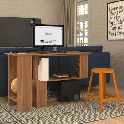 Imagem de Escrivaninha Mesa Escritório Tampo Giratório