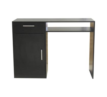 Imagem de Escrivaninha Mesa Multiuso com 1 Gaveta e 1 Porta Para Escritório Salão Manicure