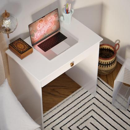 Imagem de Escrivaninha / Mesa Notebook Multiuso Sala Quarto 1 Gaveta