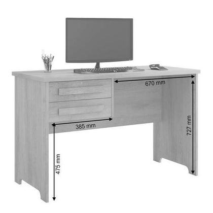 Imagem de Escrivaninha Mesa para Computador Alemanha Noce - RV Móveis