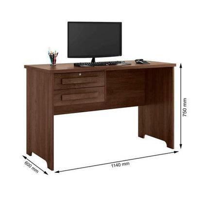 Imagem de Escrivaninha Mesa para Computador Alemanha Noce - RV Móveis