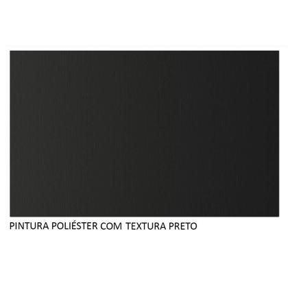 Escrivaninha Mesa para Computador Madesa Alaska 3 Gavetas 1 Porta - Preto Imagem de Escrivaninha Mesa para Computador Madesa Alaska 3 Gavetas 1 Porta - Preto