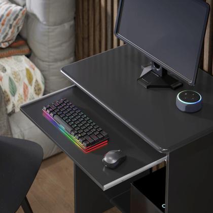 Imagem de Escrivaninha mesa para computador Suiça preto