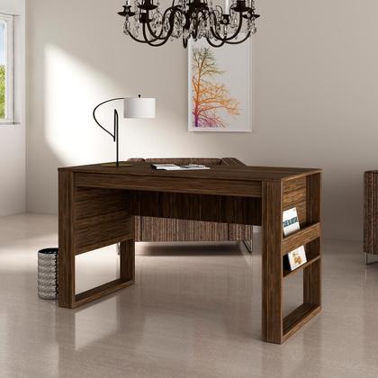 Imagem de Escrivaninha Mesa Para Escritório Multiuso Com Tampo Amplo