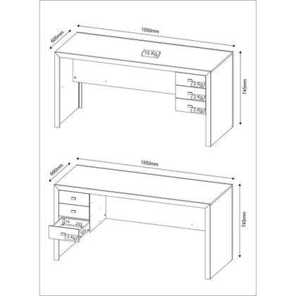 Imagem de Escrivaninha Multimóveis VCR25023