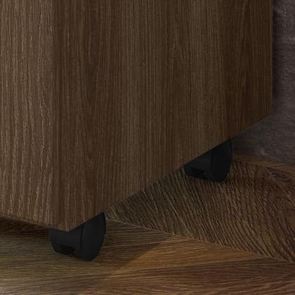 Imagem de Escrivaninha Office Malta Lukaliam com Gaveta com Chave Rodízios Tampo 25mm 1,35m