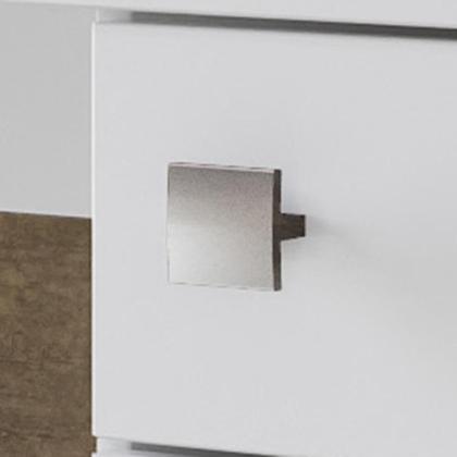 Imagem de Escrivaninha Office Malta Lukaliam com Gaveta com Chave Rodízios Tampo 25mm 1,35m